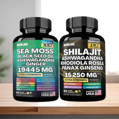 Sea Moss & Shilajit Bundle