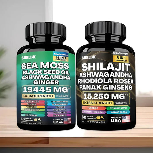 Sea Moss & Shilajit Bundle